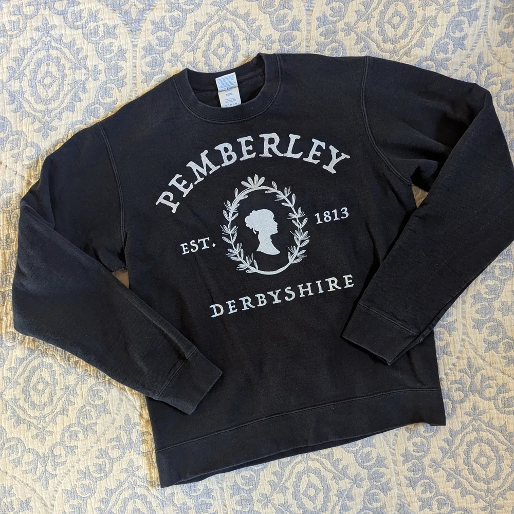 Pemberley Derbyshire Crewneck Sweatshirt - Picture 1 of 4